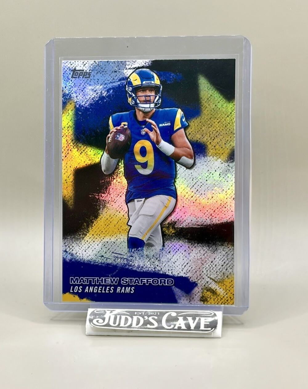🚨 2026 Topps Flagship Matthew Stafford NFL Stars Foil #NFLS-40 LA Rams 🏈